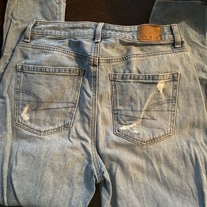 American Eagle Outfitters Blue Mom Jeans